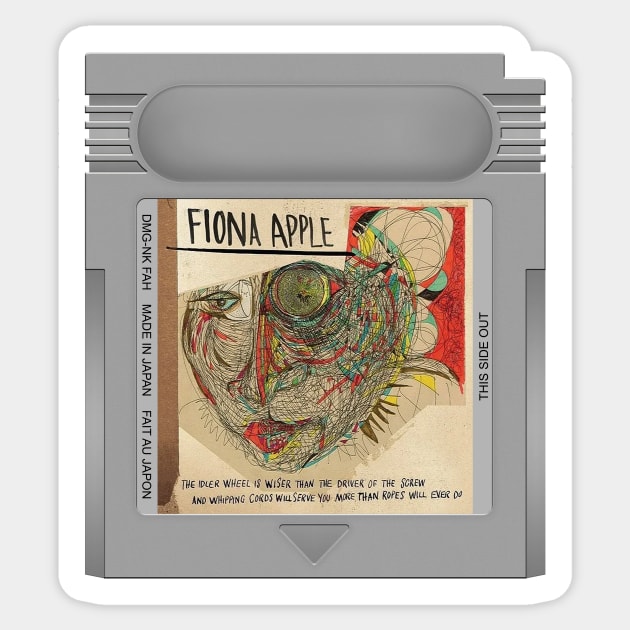 The Idler Wheel… Game Cartridge Sticker by PopCarts